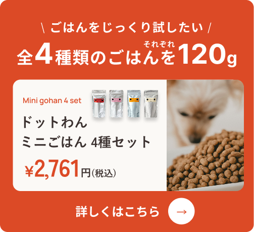 自然食ドッグフードならドットわん｜公式通販