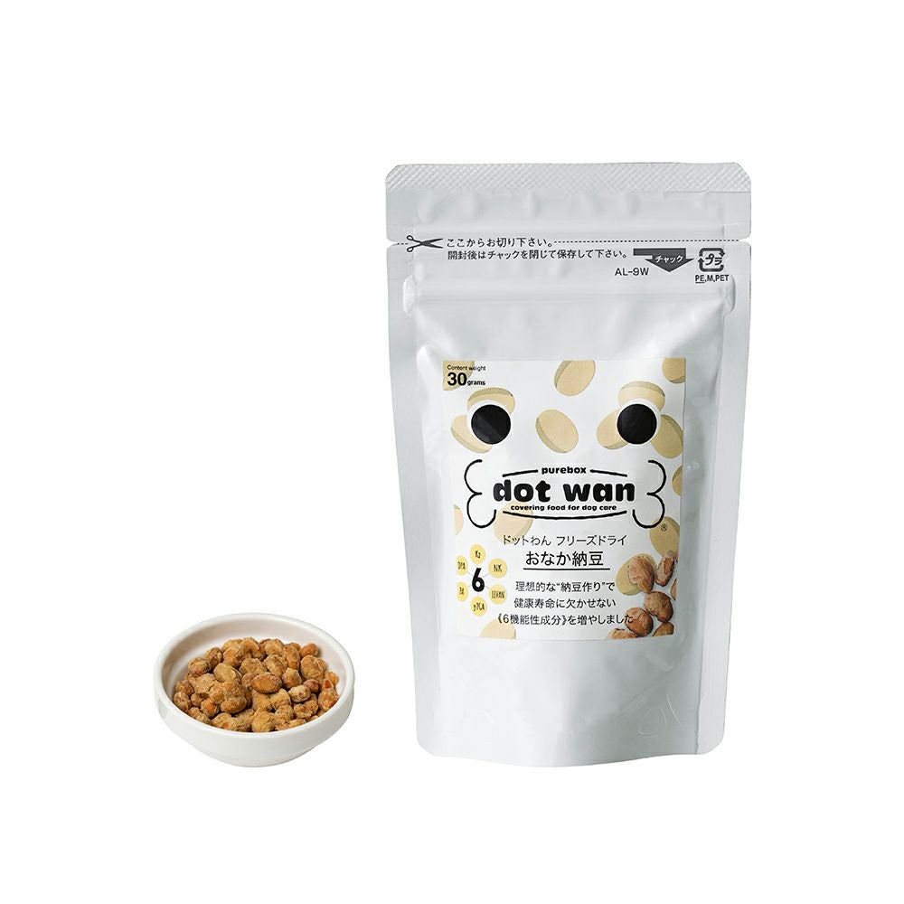 自然食ドッグフード｜おなか納豆(150g)×2袋セット｜ドットわん公式通販